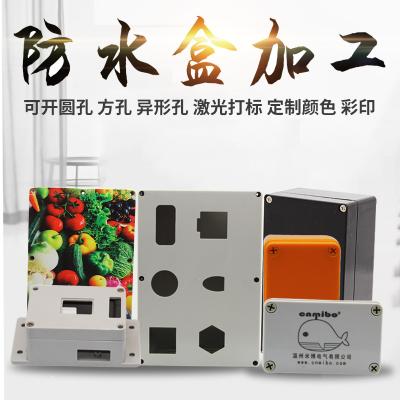 China Hole Punching Processing OEM 63A Weatherproof Distribution Box for sale