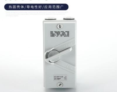 China Distribuição padrão australiana impermeável exterior do poder 240V do interruptor 63A do isolamento à venda