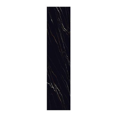 China Black Gold Natural Stone Slab SHARON 1600x3200mm For Flooring Wall Cladding Countertops for sale