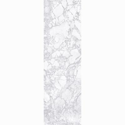 China 18.6mm Thickness Sintered Stone Tile Ice Age Organic Texture White Grey Marble Slab for sale
