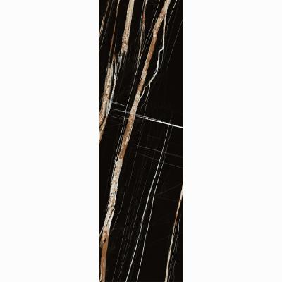 Chine Lauren Carreaux de pierre sintrée noir 800x2700mm Pour un équilibre parfait à vendre