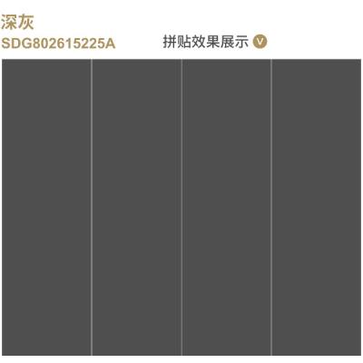 China Chemical Resistant Deep Gray Sintered Stone Tile Durable Sophisticated for sale