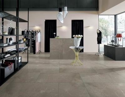 China 24x24 Porcelain Tile That Looks Like Slate Black Deep Stone Wrom Grey Color for sale