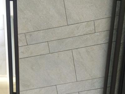 China Light Grey Porcelain Patio Tiles Sandstone 300x600 300x300 Mm Size Available for sale