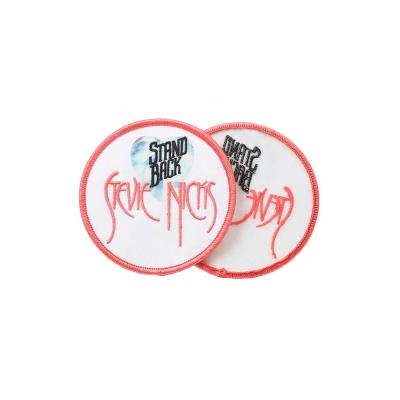 China Hierro en la felpilla tejida del bordado de las insignias 3D de la etiqueta del remiendo para la ropa en venta