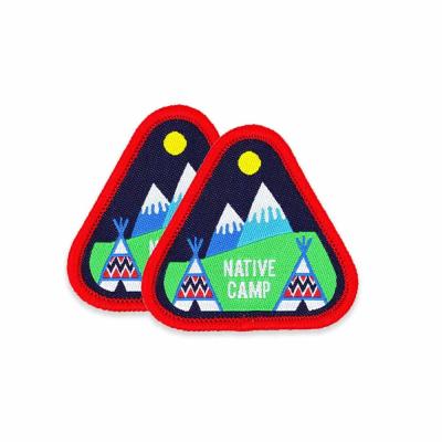 China Scout Logo Patch Embroidered Patches Custom Applique For Camping for sale