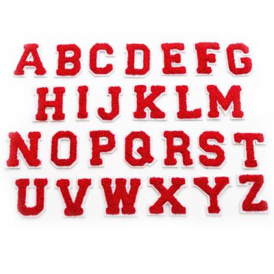 China 26 Letters Glitter Iron On Patches Adhesive For College Uniform​ for sale