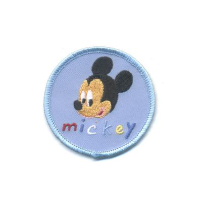 China Comic Character Patches Custom Bagde Merrowed Iron On Patch DIY Clothes Hats for sale