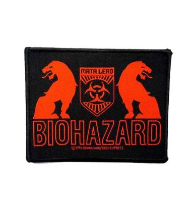China Artwork Services Embroidery Banner Heat Cut/Laser Cut Iron On Embroidered Patches for sale