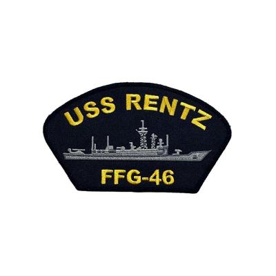 China Custom Navy Air Force Style Embroidered Badges Patches Velcro for sale