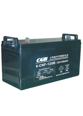 China Power System Energy Storage Battery 12V 120AH Free Maintenance ABS - HB Case for sale