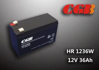 China 12V 7ah HR1236W Charge Ups Battery , Agm Longest Lasting Deep Cycle Battery for sale