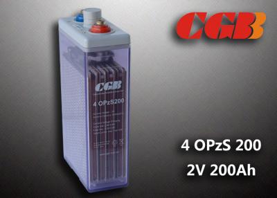 China 2V 4 OPzS200 Tube Vented ABS Opzs Batteries Solar Energy Storage Application for sale