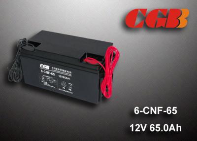 China 65AH Valve Regulated Lead Acid Battery Rechargeable , Long Time Undercharge 12v Vrla Battery for sale