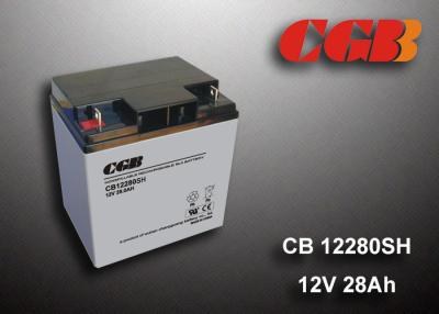 China 12V 28AH Energy Storage Battery , AGM Valve Non Spillable Lead Acid Battery for sale