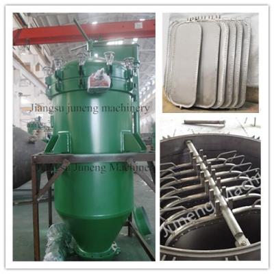 China Automatic Discharge Pressure Vertical Leaf Filter Press Equipment  High Efficiency for sale