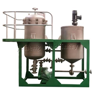 China Small Size Low Capacity Vertical Plate Pressure Filter Machine With Tank​ for sale