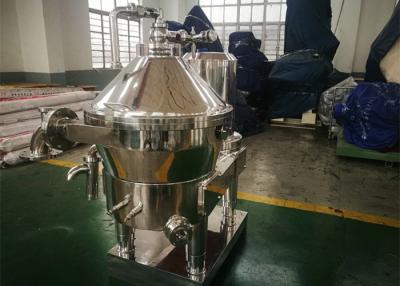 China Máquina líquida de aço inoxidável do separador do processo do esclarecimento para o suco vegetal à venda