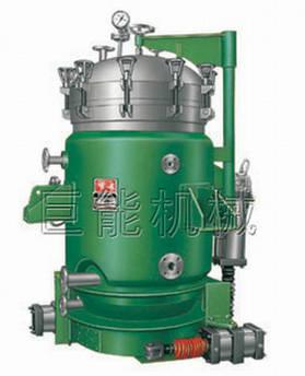 China Plate type hermetic Vertical Pressure 0.1-0.4 Mpa Leaf discharge separator Filters for sale