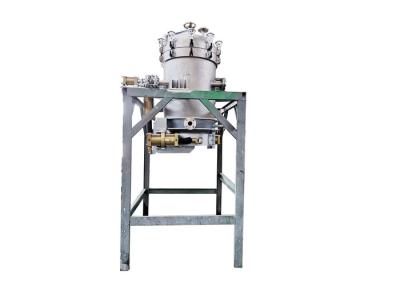 China Compact Structure Rotary Pressure Filter , Small Pressure Leaf Filter for sale