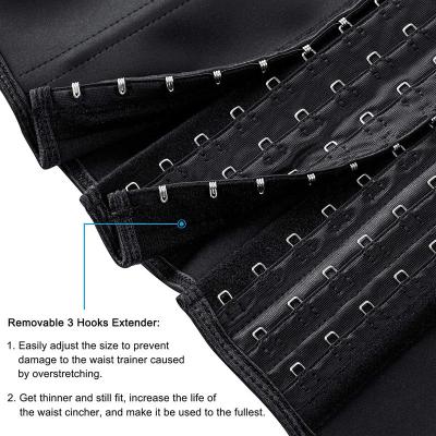 China Adjustable Waist Trainer Tummy Control Shaper Corset Trimmer ODM for sale