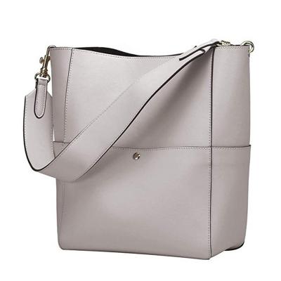 China Shoulder Women Tote Handbags 9.5inch X 11.4Inch Genuine Leather Material ODM for sale
