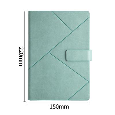 China Business A5 Pu Leather Notebook With Woodfree Paper 150mm Width for sale