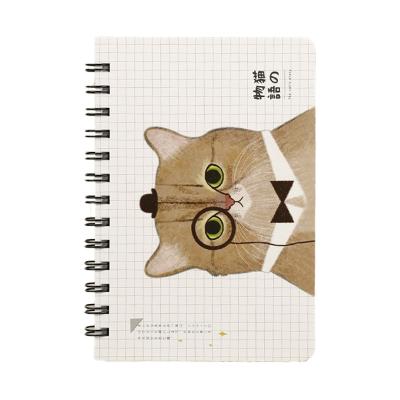 China Unisex Diary Journal Notebook 5 Subject Spiral ODM Available 220g Weight for sale