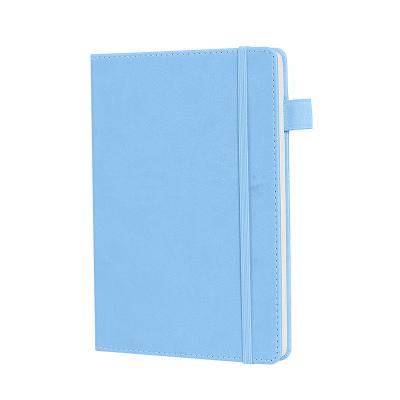 China pu leather Diary Journal Notebook Spiral Binding With 100 Sheets Loop Thick for sale