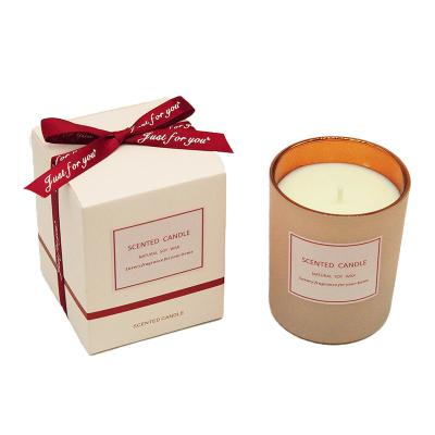 China Smokeless Soy Wax Scented Candles aromatherapy private label for sale