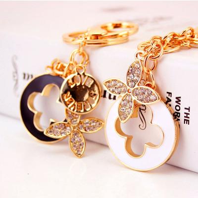 China Diamond Designer Key Rings For Women ODM Available 16mm Thick for sale