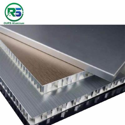 China 20mm Thickness Aluminum Honeycomb Panel Sandwich Curtain Wall for sale