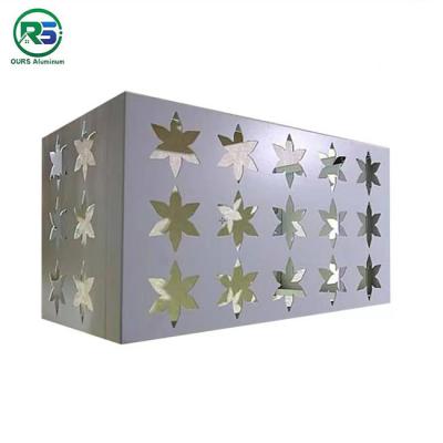 China Outdoor Aluminum Metal Air Conditioner Cover Protect Cover / Ac Metal Cover for sale