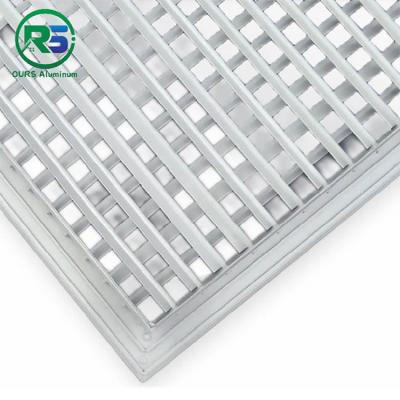 China Sidewall Ceiling Aluminum Air Conditioner Cover Opening Measurements 14x14 Air Register for sale