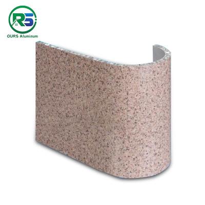China Curved Aluminum Honeycomb Core Panels 4x8 For Building Exterior Wall for sale