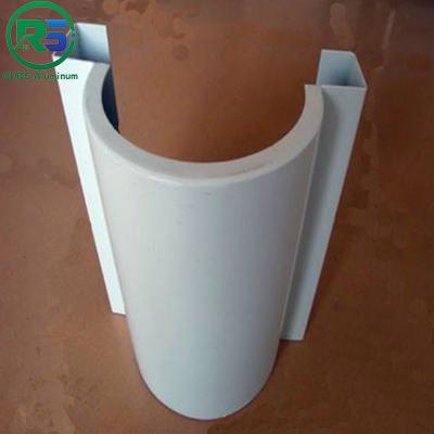 China Ornament Solid Aluminum Wall Panels Concrete Column Seamless Cover 1.5-4mm Thickness for sale