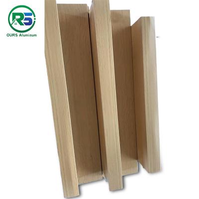 China Wooden PVDF Coated Aluminum Wall Panels Interior Decor 2.0mm 2.5mm 3.0mm Thickness for sale