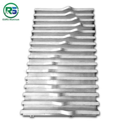 China Commercial Aluminum Art Deco Wall Panels Perforated Metal Cladding Facade for sale