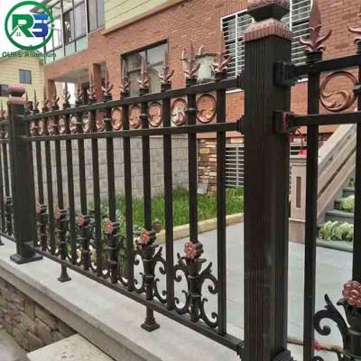 China 0.8-3.0mm Customized Contemporary Aluminum Fence Balustrade 15-20 Years Warranty for sale