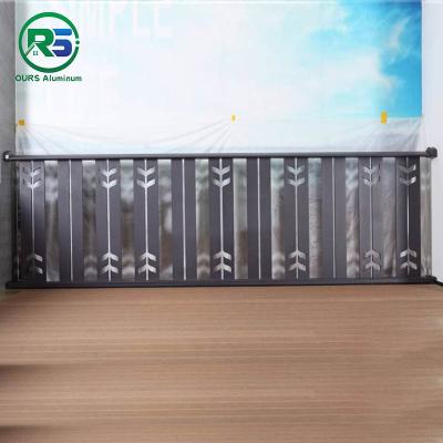 China Gorgeous Artistic Contemporary Aluminum Fence Durable Panels Rotproof For Garden for sale