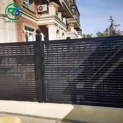 China Modern Contemporary AA1100 Aluminium Privacy Fence Multicolour  Easily Assembled for sale