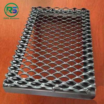 China Raised Aluminum Expanded Mesh Sheet Fencing And Window Screens 1.5-4mm for sale
