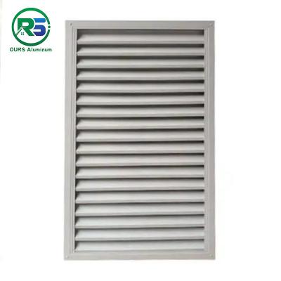 China Building Decorative Aluminum Sun Shade Louvers Interior Or Exterior Wall Blinds for sale