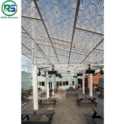 China S-Shaped Closed Aluminum Stair Railing Acoustic Suspended Ceiling Tiles Thickness 15MM à venda