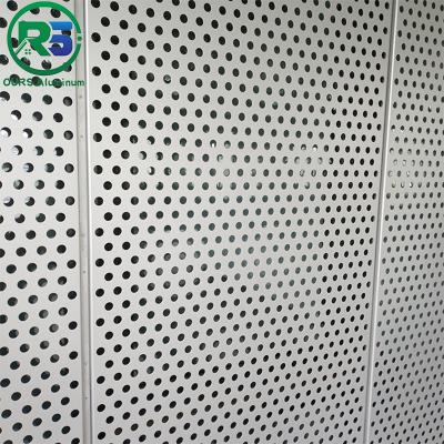 China Cortado por láser de aluminio de aluminio con paneles perforados de CNC con revestimiento PVDF en venta