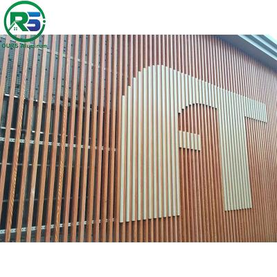 Chine 3D PVDF Aluminum Honeycomb Panel Decorative Building Exterior Wall Tile Tegular à vendre