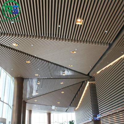 China External Commercial Aluminum Art Deco Metal Panels Screen Blue Sky Metal Wall Tiles à venda