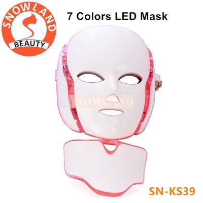 China RF skin lifting radiofrequency led face mask pdt facial mask for sale