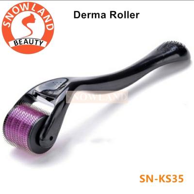 China 540 needles facial dermaroller microneedle derma roller with bottom price for sale