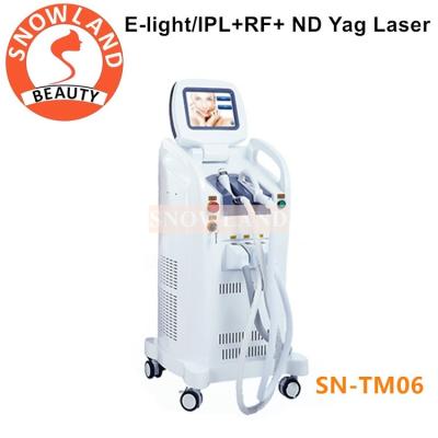 China 3 IN1 Hair Removal Machine nd yag Laser Tattoo Removal Machine Factory Price for sale